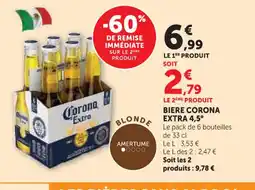 U Express CORONA EXTRA 4,5° Biere offre