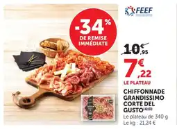 Maximarché Chiffonnade grandissimo corte del gusto offre