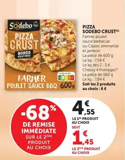 Maximarché Pizza sodebo crust offre