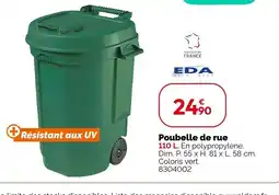 Weldom EDA Poubelle de rue offre