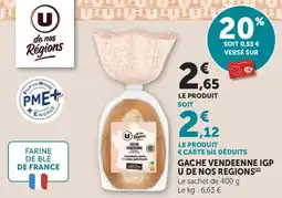 Maximarché Gache vendeenne igp u de nos regions offre