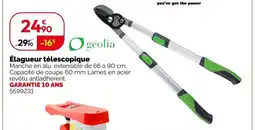 Weldom GEOLIA Élagueur télescopique offre