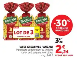 Maximarché Pates creatives panzani offre