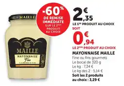 Maximarché Mayonnaise maille offre