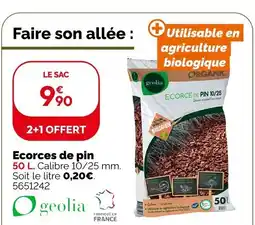 Weldom Ecorces de pin offre