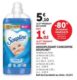Maximarché Assouplissant concentre soupline offre