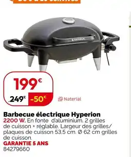 Weldom NATERIAL Barbecue électrique Hyperion offre