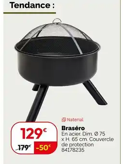 Weldom NATERIAL Braséro offre