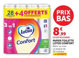 Maximarché Papier toilette lotus confort offre