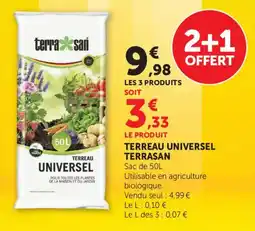 Maximarché Terreau universel terrasan offre