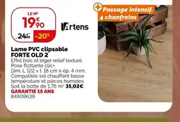 Weldom FORTE OLD 2 Lame PVC clipsable offre