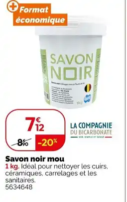 Weldom Savon noir mou offre