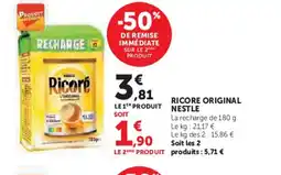 Hyper U RICORE Original nestle offre