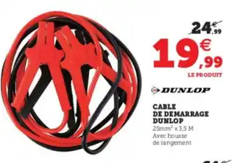 Cable de demarrage Dunlop