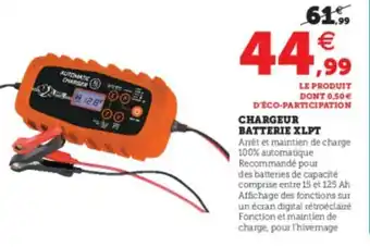 Hyper U Chargeur Batterie XLPT offre
