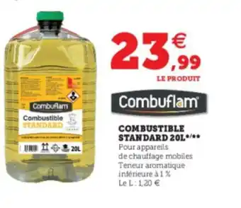 Hyper U Combustible Standard 20L offre