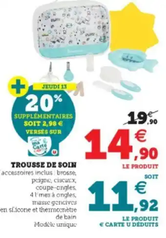 Hyper U Trousse de soin offre
