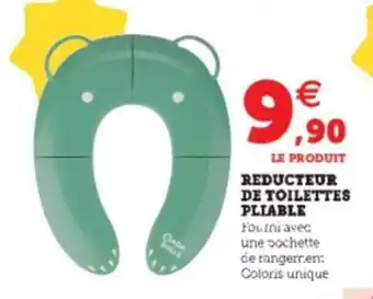 Hyper U Reducteur de toilettes Pliable offre