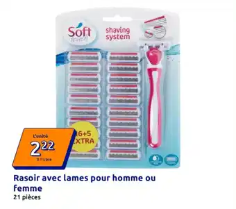Rasoir avec lames pour homme ou femme