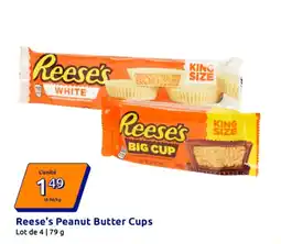 Action Reese's peanut butter cups offre