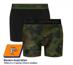 Action Boxers australian offre