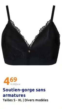 Action Soutien-gorge sans armatures offre