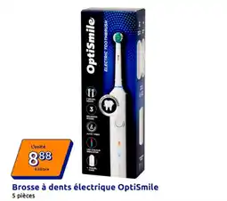 Action Brosse à dents électrique optismile offre