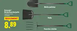 Lidl Parkside bêche/fourche/pelle offre