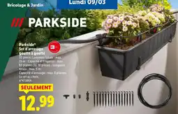 Lidl Parkside set d’arrosage goutte à goutte offre