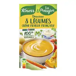 Carrefour Market Knorr & la potagère soupe offre