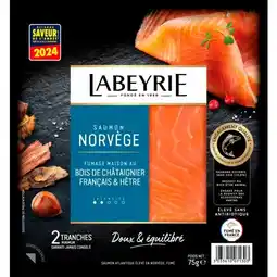 Carrefour Market Labeyrie saumon fumé offre