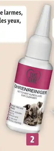 Maxi Zoo Nettoyant oreilles – 50 ml offre