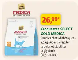Maxi Zoo Select gold croquettes medica veterinary diet offre