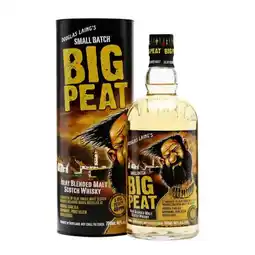 Carrefour Big peat islay blended malt scotch whisky offre