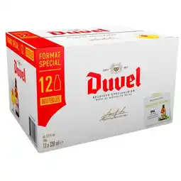 Carrefour Duvel bière belge offre