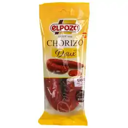 Carrefour Elpozo chorizo offre