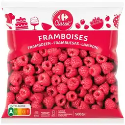 Carrefour Carrefour classic' framboises surgelées offre