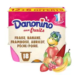 Carrefour Danonino fromage blanc aux fruits offre
