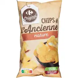 Carrefour Carrefour original chips nature à l'ancienne offre