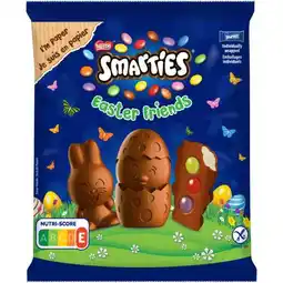 Carrefour Smarties mini figurines chocolat offre
