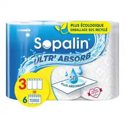 Carrefour Sopalin essuie-tout offre