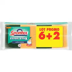Carrefour Spontex éponges offre