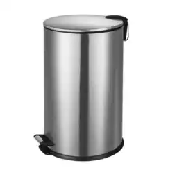 Carrefour Carrefour home poubelle inox 20l offre