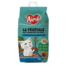Carrefour Aime litière granulé de bois 100% naturel offre