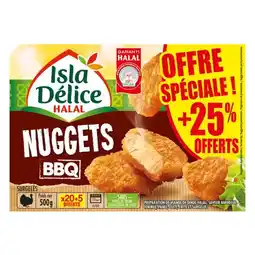 Carrefour Isla délice panés de dinde halal surgelés offre spéciale offre