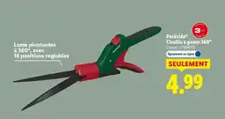 Lidl Parkside - cisaille a gazon 360° offre