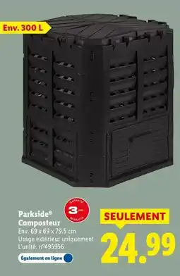 Lidl Parkside - composteur offre