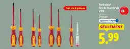 Lidl Parkside - set de tournevis vde offre