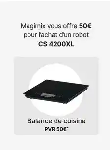 Group Digital Magimix - balance de cuisine offre
