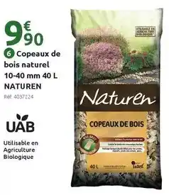 Mr Bricolage Naturen - copeaux de bois naturel offre